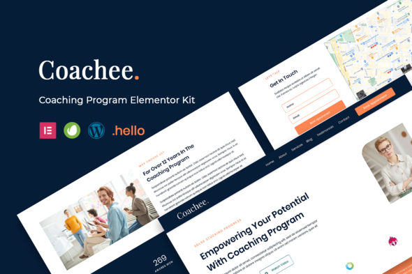 Download Coachee – Coaching Program Elementor Template Kit Nulled 