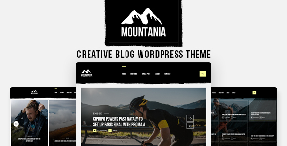 Download Mountania – Creative Blog WordPress Theme Nulled 