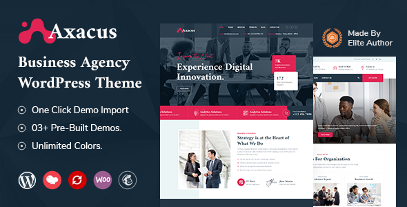 Download Axacus – Business Agency WordPress Theme Nulled 