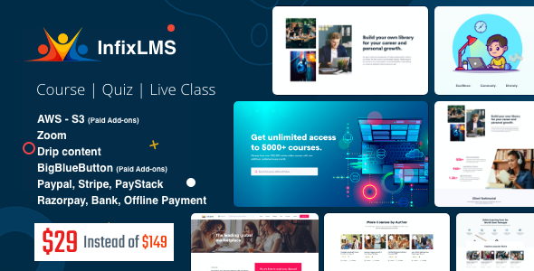 Download InfixLMS – Learning Management System Nulled 