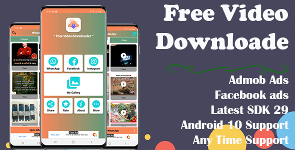 Download Free Video Downloader (Android App) Nulled 