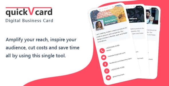 Download QuickVCard – Digital Business Card SaaS PHP Script Nulled 