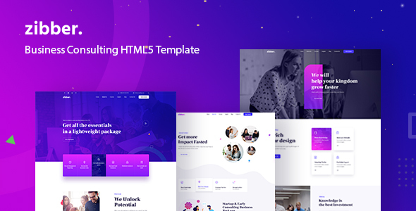 Download Zibber – Business Consulting HTML5 Template Nulled 