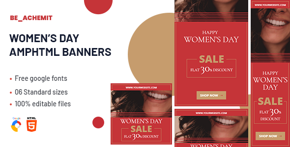 Download Women’s Day Amphtml Banner Nulled 