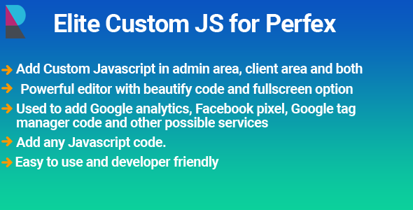 Nulled Elite Custom JS module for Perfex CRM free download