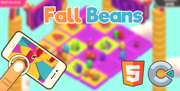 Download Fall Beans – HTML5 Game – Construct 3 Nulled 
