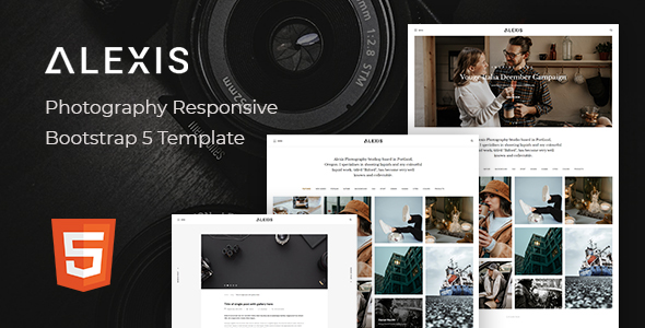 Nulled Alexis – Photography Responsive Bootstrap 5 Template free download