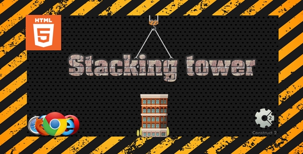 Download Stacking tower – Casual game – HTML5 Nulled 
