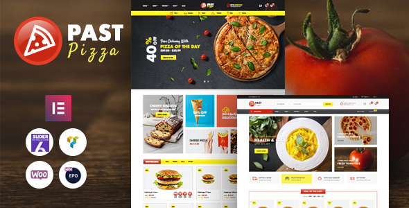 Download Past – Pizza and Fast Food  WooCommerce Theme Nulled 