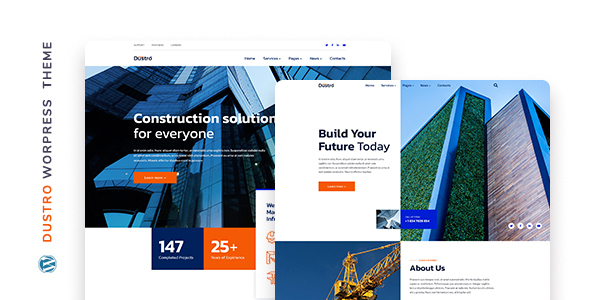 Download Dustro – Construction Company WordPress Theme Nulled 