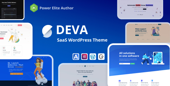 Nulled Deva – Saas WordPress Theme free download