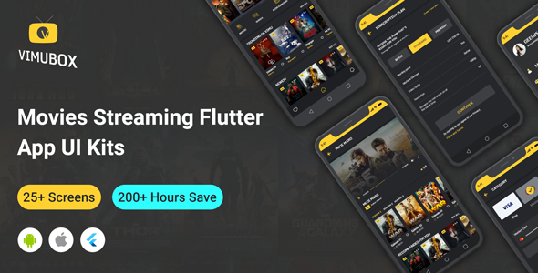 Download Vumibox – Online Movie Streaming Flutter Full App UI Kit Nulled 
