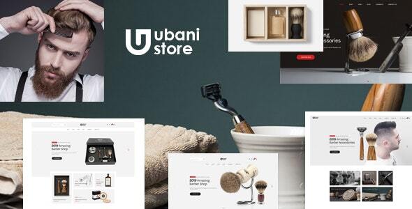 Nulled Ubani – Barber Shop Bootstrap 5 Template free download