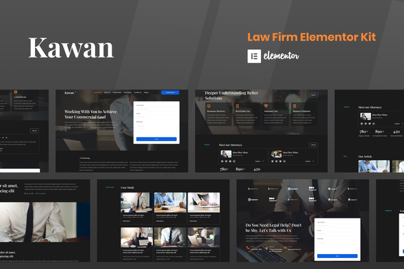 Download Kawan – Law Firm Elementor Template Kit Nulled 