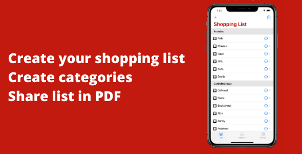 Download My Grocery & Shopping List Nulled 