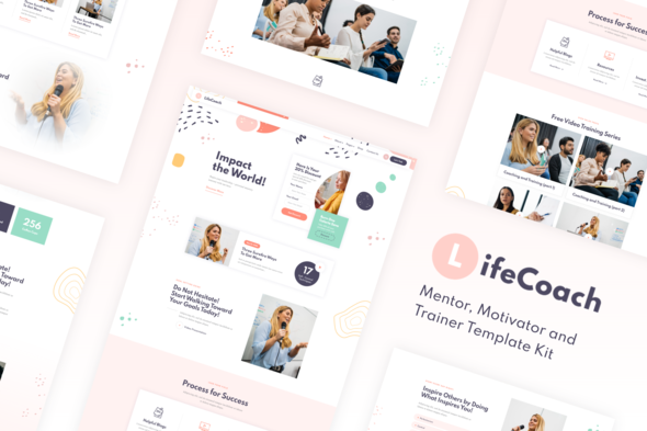 Download LifeCoach | Mentor & Trainer Template Kit Nulled 