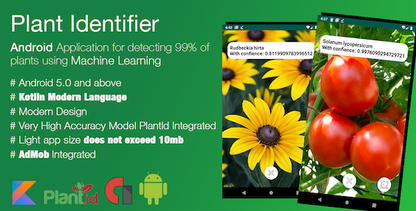 Download High Accuracy Plant Identifier- Android App That Uses Machine Learning Model To Identify All Plants Nulled 