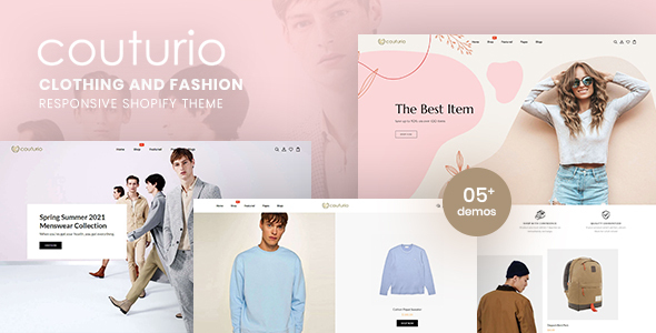 Download Couturio – Clothing & Fashion Responsive Shopify Theme Nulled 