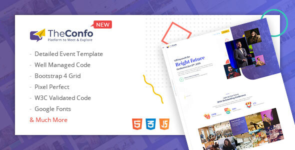 Download The Confo – Event Listing Page Nulled 