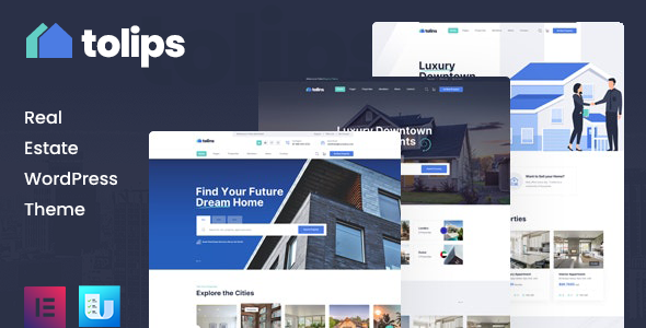 Download Tolips – Real Estate WordPress Theme Nulled 