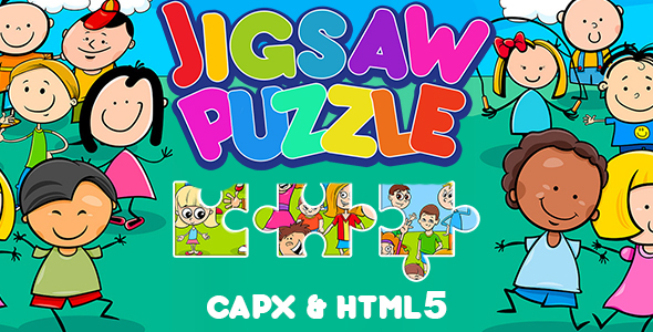 Download Jigsaw Puzzle Game For Kids (CAPX and HTML5) Nulled 