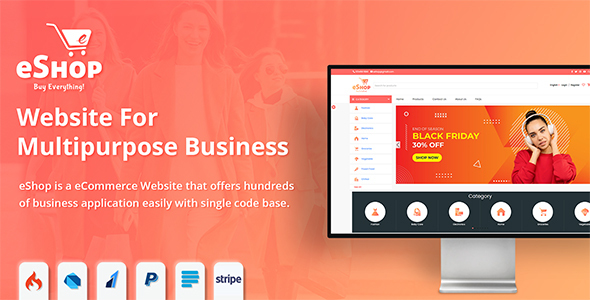 Download eShop – Multipurpose Ecommerce/Store Website Nulled 