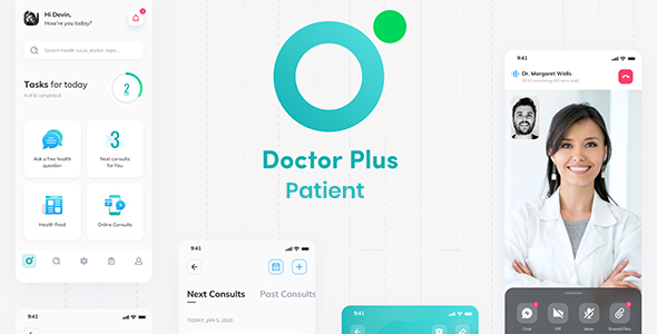 Download Doctor Plus – Patient React Native App Template Nulled 