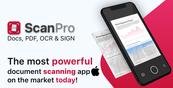 Download ScanPro – A Premium iOS Mobile Scanner Nulled 