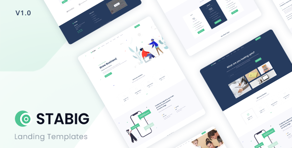 Download Stabig – Bootstrap 5 Creative Landing Page Template Nulled 