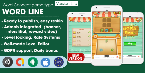 Download Word Line – Unity Template Project Nulled 