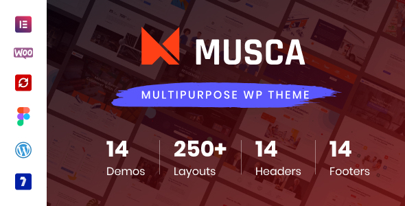 Download Musca – Multipurpose WordPress theme Nulled 