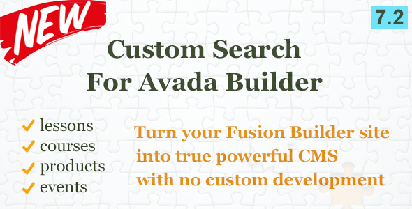 Nulled Custom Search Element for Avada Builder free download