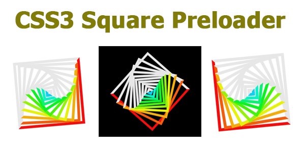 Download CSS3 Square Preloader Nulled 