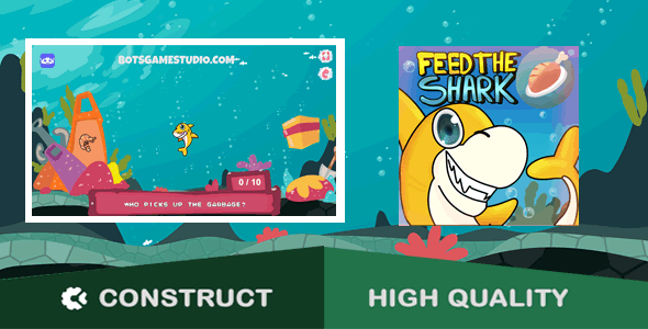 Download Feed The Shark – HTML5 Educational Game Nulled 