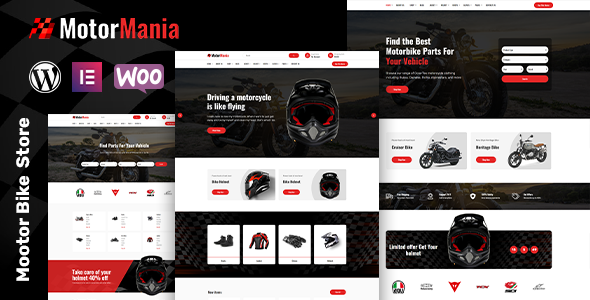 Download MotorMania – Bike Accessories WooCommerce Theme Nulled 