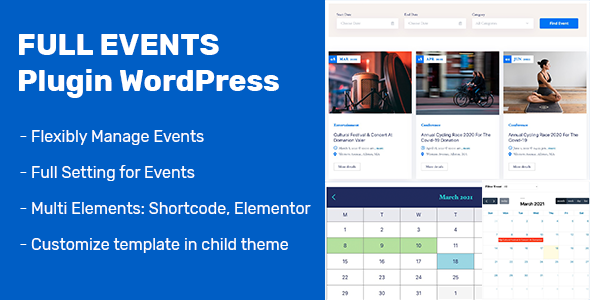 Download FullEvents – Event Plugin WordPress Nulled 