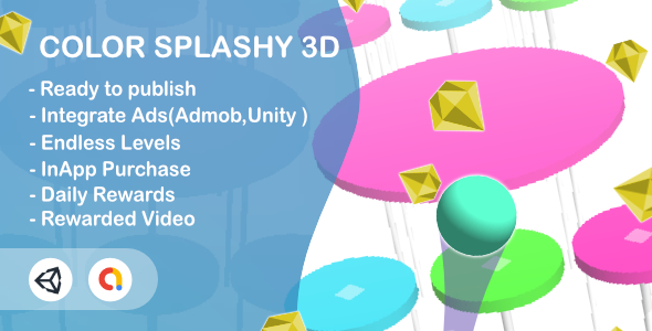Download Color Splashy(Unity Game+Admob+iOS+Android) Nulled 