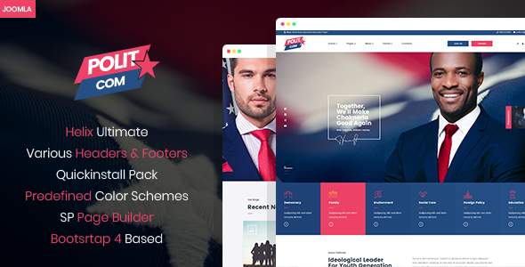 Download Polytico – Multipurpose Political And NGO Joomla Template Nulled 