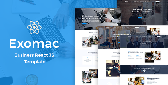 Download Exomac – Business React JS Template Nulled 