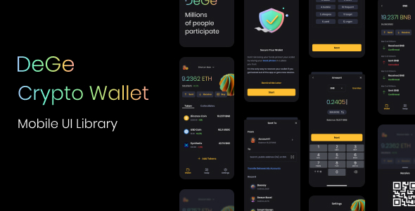 Download DeGe Mobile Crypto Wallet Nulled 