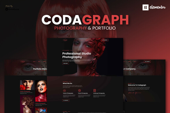 Download Codagraph – Photography & Portfolio Elementor Template Kit Nulled 