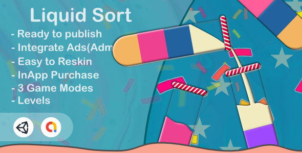 Nulled Liquid Sort(Unity Game+Admob+iOS+Android) free download