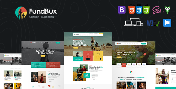 Download FundBux – Charity & Fundraise Template Nulled 
