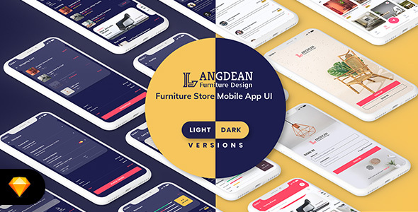 Download LangDean – Furniture Mobile App UI Kit Nulled 