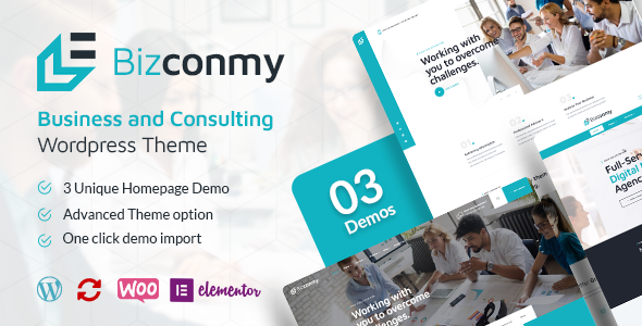 Download Bizconmy – Business and Consulting WordPress Theme Nulled 
