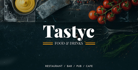 Nulled Tastyc – Restaurant Template free download