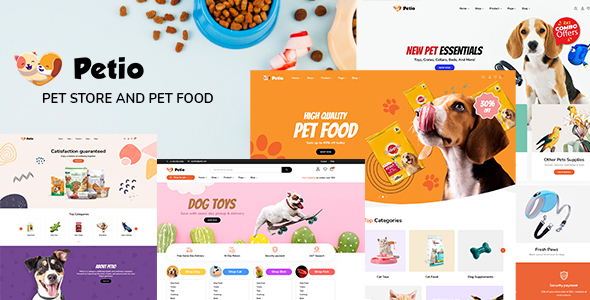 [Download] Petio – Pet Store WooCommerce WordPress Theme 