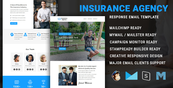 Download Insurance Agency – Multipurpose Responsive Email Newsletter Template Nulled 