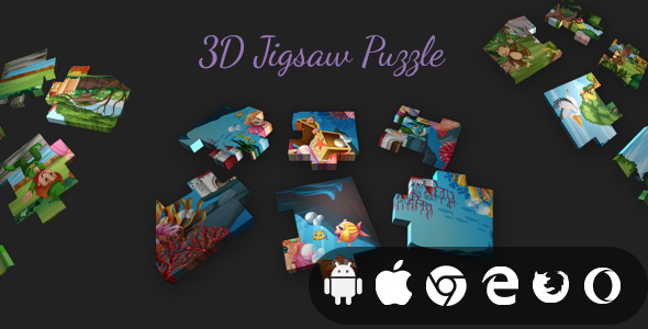 Download 3D Jigsaw Puzzle – Cross Platform Classic Puzzle Game Nulled 