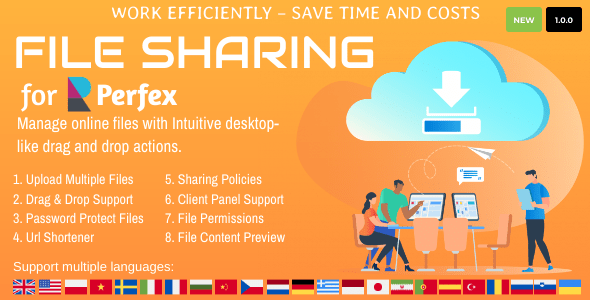 Download File Sharing for Perfex CRM Nulled 